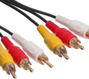 High Performance Triple RCA Cable